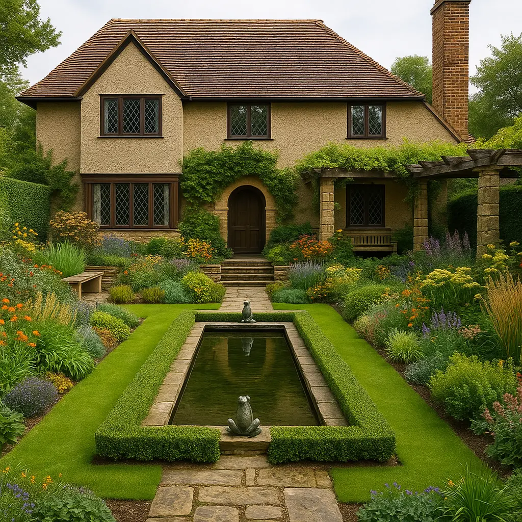 ai-garden-design-style-Arts & Crafts