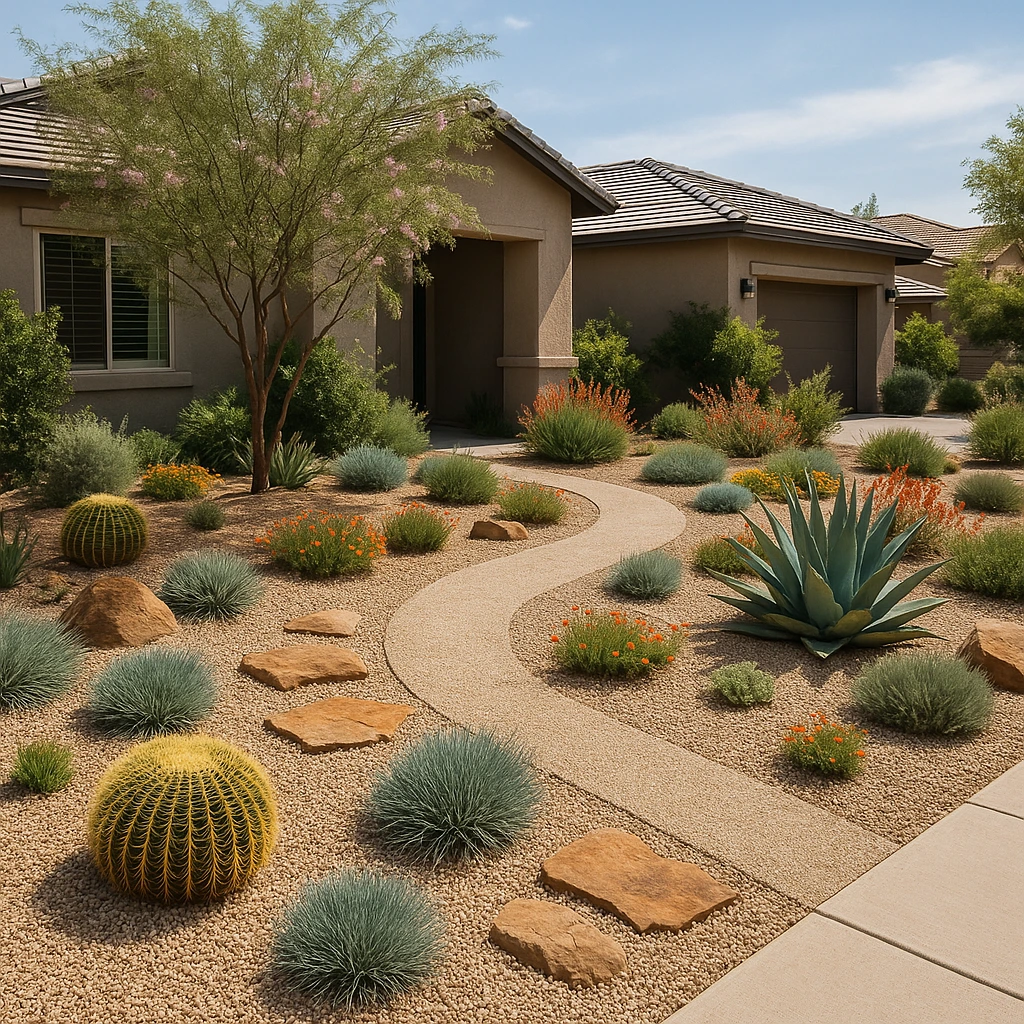 ai-garden-design-style-Desert/Xeriscape